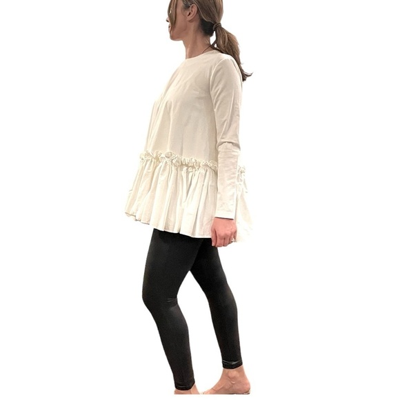 ASOS Dramatic Ruffle Bell Dress/Top Long Sleeve - Picture 2 of 10